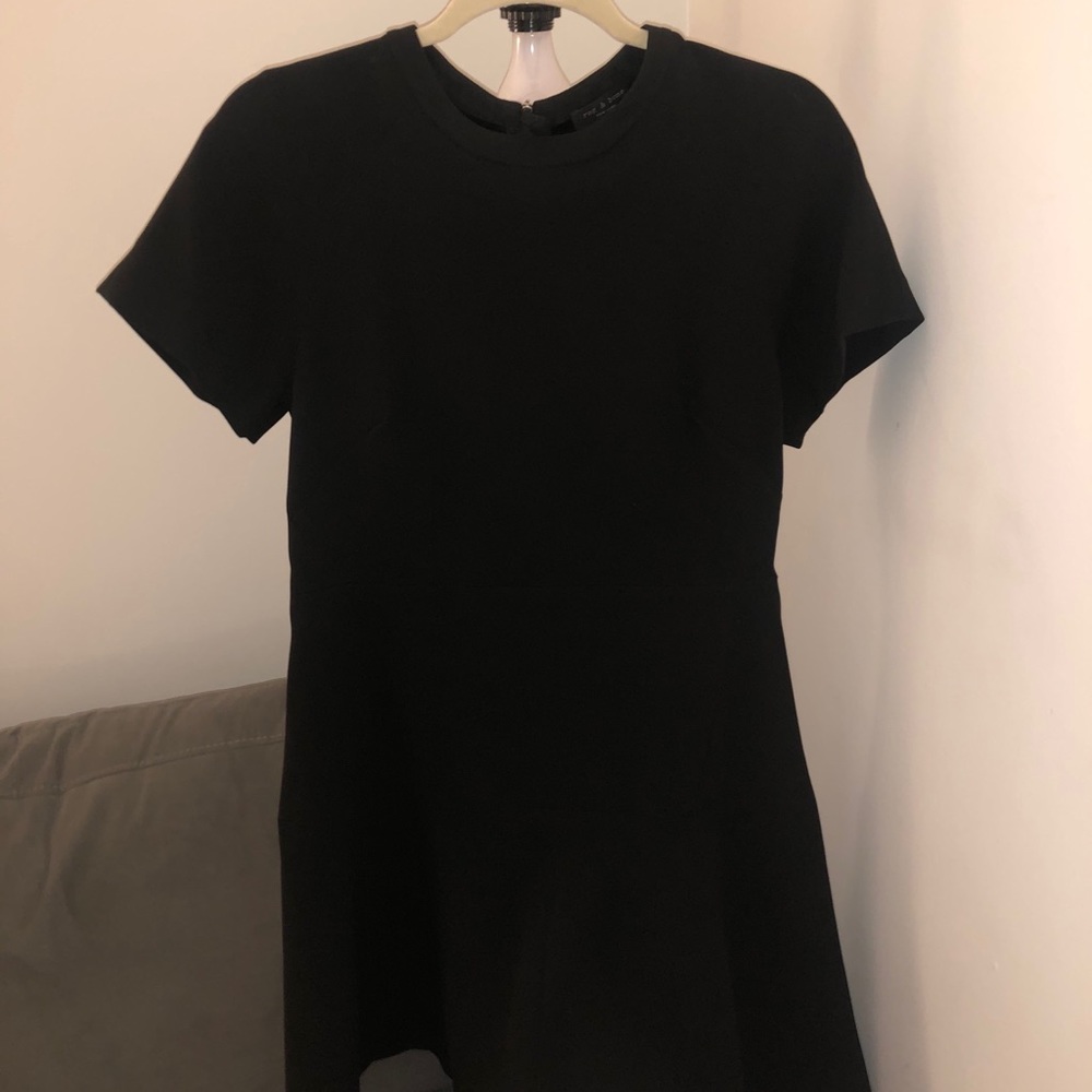 Rag and Bone A Line Short Sleeve Dress